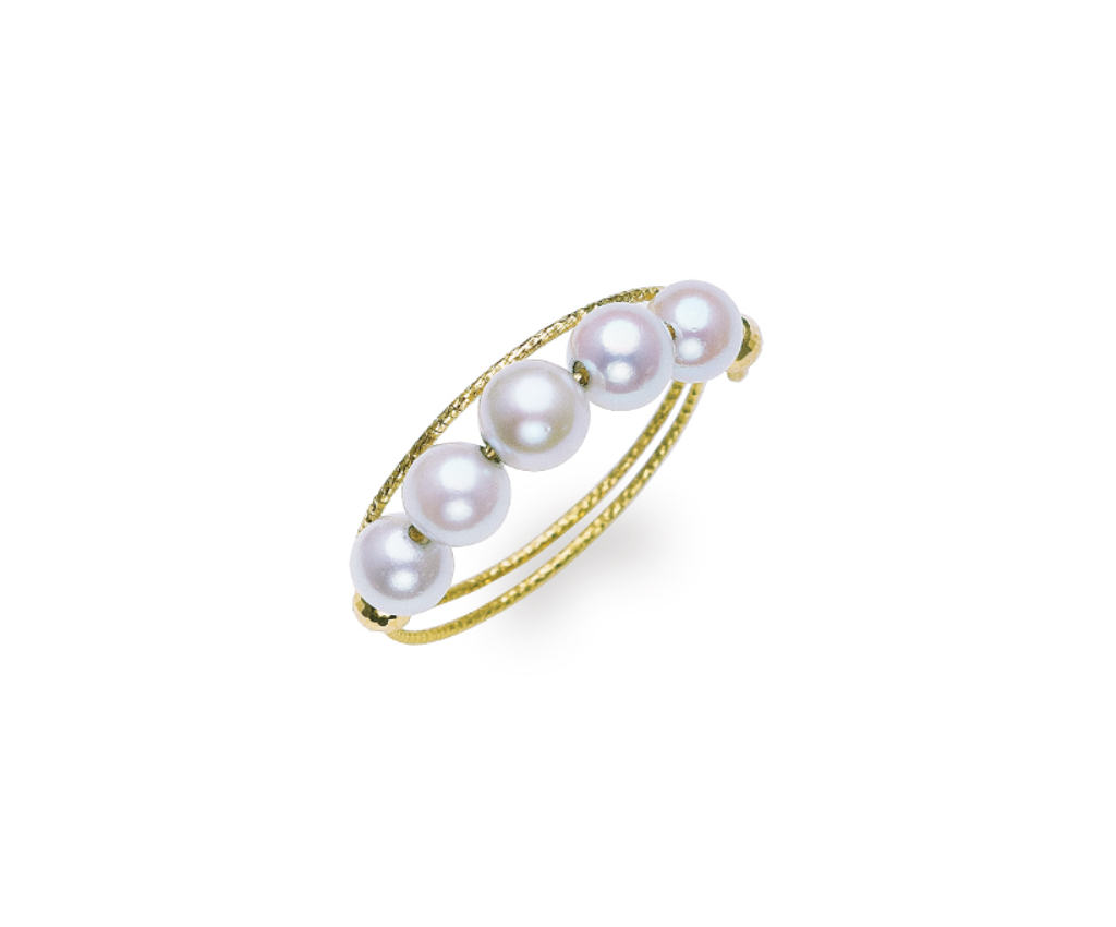 MIEKEN PEARL - K18 Akoya Pearl Ring
